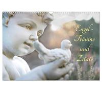 Calendar 2027 · US Version · Angels - Dreams and Quotes | Angel, a symbol of hope of peace and faith · 17" × 12" Landscape · CALVENDO Wall Calendar