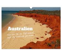 Calendar 2027 · US Version · Australia - "Only where you have been on foot | you have really been · Hiking and photography in Australia · 17" × 12" Landscape · CALVENDO Wall Calendar