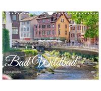 Calendar 2027 · US Version · Bad Wildbad - Simply enjoy | Walk through the cozy spa town of Bad Wildbad · 12" × 8" Landscape · CALVENDO Wall Calendar