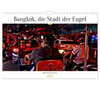 Calendar 2027 · US Version · Bangkok City of Angels by Ralf Kretschmer | A day in Bangkok captured with the camera by Ralf Kretschmer · 12" × 8" Landscape · CALVENDO Wall Calendar