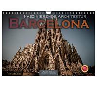 Calendar 2027 · US Version · Barcelona - Fascinating architecture | Barcelona, the s nd largest city in Spain, is characterized by impressive… · 12" × 8" Landscape · CALVENDO Wall Calendar