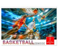 Calendar 2027 · US Version · Basketball experiences | Basketball: something happens all the time, win or lose · 17" × 12" Landscape · CALVENDO Wall Calendar