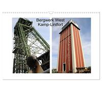 Calendar 2027 · US Version · Bergwerk West Kamp-Lintfort | Join us on a journey to the old coal mine West in Kamp-Lintfort · 17" × 12" Landscape · CALVENDO Wall Calendar