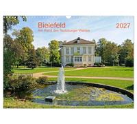 Calendar 2027 · US Version · Bielefeld On the edge of the Teutoburg Forest | Bielefeld, the center of East Westphalia · 17" × 12" Landscape · CALVENDO Wall Calendar