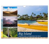 Calendar 2027 · US Version · Big Island - journey to an unforgettable world | The largest island of Hawaii offers unique nature experiences · 12" × 8" Landscape · CALVENDO Wall Calendar