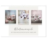 Calendar 2027 · US Version · Blossom rush - with spring fever throughout | the year · Immerse yourself in a sea of flowers with this calendar · 17" × 12" Landscape · CALVENDO Wall Calendar