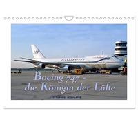 Calendar 2027 · US Version · Boeing 747 - the queen of the skies | Impressions of a legendary aircraft type · 12" × 8" Landscape · CALVENDO Wall Calendar
