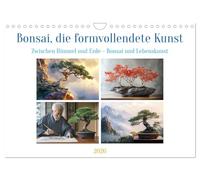 Calendar 2027 · US Version · Bonsai, the perfectly shaped art | Discover the timeless beauty and art of living of bonsai in the home and in… · 12" × 8" Landscape · CALVENDO Wall Calendar