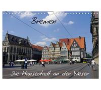 Calendar 2027 · US Version · Bremen - The Hanseatic City on the Weser River | Bremen is the Hanseatic city on the Weser River, which in recent years has… · 12" × 8" Landscape · CALVENDO Wall Calendar