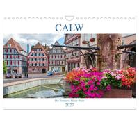 Calendar 2027 · US Version · Calw - The Hermann Hesse City | Imposing half-timbering to marvel at and discover · 12" × 8" Landscape · CALVENDO Wall Calendar