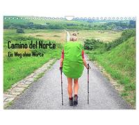 Calendar 2027 · US Version · Camino del Norte - A path without words | The coastal path in northern Spain · 12" × 8" Landscape · CALVENDO Wall Calendar