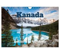Calendar 2027 · US Version · Canada - Adventure in the National Parks | Amazing nature scenes from Banff and Jasper · 12" × 8" Landscape · CALVENDO Wall Calendar