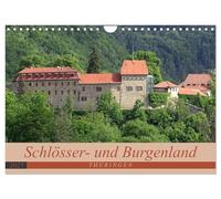 Calendar 2027 · US Version · Castles and Burgenland Thuringia | If there is a "Castles and Burgenland" in Germany, it is in Thuringia · 12" × 8" Landscape · CALVENDO Wall Calendar