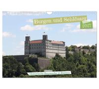 Calendar 2027 · US Version · Castles and palaces - Historic buildings in | Bavaria · A small selection of castles and palaces in Bavaria · 12" × 8" Landscape · CALVENDO Wall Calendar