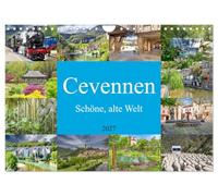 Calendar 2027 · US Version · Cevennes - Beautiful old world | The Cévennes, a wild and barren region in the south of France · 12" × 8" Landscape · CALVENDO Wall Calendar
