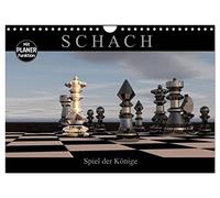Calendar 2027 · US Version · CHESS - Game of Kings | Fantastic pictures from the world of chess · 12" × 8" Landscape · CALVENDO Wall Calendar
