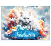 Calendar 2027 · US Version · Cloud creatures | When the clouds come to life, created with AI · 12" × 8" Landscape · CALVENDO Wall Calendar
