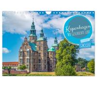 Calendar 2027 · US Version · Copenhagen - Where history lives | Historic Copenhagen · twelve impressions of a city where history remains alive · 12" × 8" Landscape · CALVENDO Wall Calendar