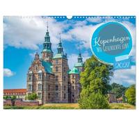 Calendar 2027 · US Version · Copenhagen - Where history lives | Historic Copenhagen · twelve impressions of a city where history remains alive · 17" × 12" Landscape · CALVENDO Wall Calendar