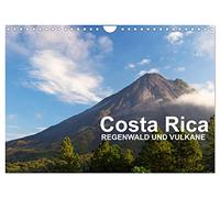 Calendar 2027 · US Version · Costa Rica - rainforest and volcanoes | Fascinating pictures from the tropical paradise · 12" × 8" Landscape · CALVENDO Wall Calendar