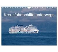Calendar 2027 · US Version · Cruise ships on the move | Elegant ocean liners sail the world's oceans from the North Cape to the Canary… · 12" × 8" Landscape · CALVENDO Wall Calendar
