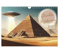 Calendar 2027 · US Version · Dark mysteries | Discover the hidden secrets and dark mysteries of our world · 12" × 8" Landscape · CALVENDO Wall Calendar