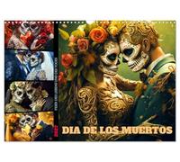 Calendar 2027 · US Version · Dia de los Muertos - Celebration of life and | death · A festival of colors: Each month is a visual masterpiece, featuring… · 17" × 12" Landscape · CALVENDO Wall Calendar
