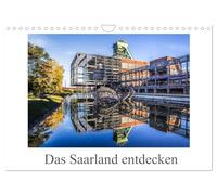 Calendar 2027 · US Version · Discover the Saarland | Saarland is known as an industrial state · But it also enchants with its… · 12" × 8" Landscape · CALVENDO Wall Calendar