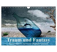 Calendar 2027 · US Version · Dream and Fantasy. Journey through surreal | worlds of wonder · D rative dream and fantasy pictures · 12" × 8" Landscape · CALVENDO Wall Calendar