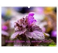 Calendar 2027 · US Version · Edible flowers from my garden | Edible flowers · a feast for the senses · 17" × 12" Landscape · CALVENDO Wall Calendar