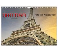 Calendar 2027 · US Version · Eiffel Tower - icon of architecture | It is one of the most visited landmarks in the world and was the tallest… · 12" × 8" Landscape · CALVENDO Wall Calendar