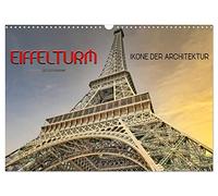Calendar 2027 · US Version · Eiffel Tower - icon of architecture | It is one of the most visited landmarks in the world and was the tallest… · 17" × 12" Landscape · CALVENDO Wall Calendar
