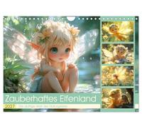 Calendar 2027 · US Version · Enchanting fairyland. The fragrant world of | nature spirits · A journey through the magical world of fairies · 12" × 8" Landscape · CALVENDO Wall Calendar