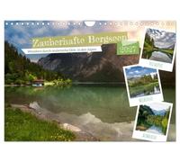 Calendar 2027 · US Version · Enchanting mountain lakes | Small and large lakes in the Alps are a feast for the eyes of anyone who loves… · 12" × 8" Landscape · CALVENDO Wall Calendar