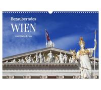 Calendar 2027 · US Version · Enchanting Vienna | Vienna is a diverse destination that delights with its imperial architecture… · 17" × 12" Landscape · CALVENDO Wall Calendar
