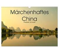 Calendar 2027 · US Version · Fabulous China | Fantastic landscapes and places rich in tradition in the Middle Kingdom · 17" × 12" Landscape · CALVENDO Wall Calendar