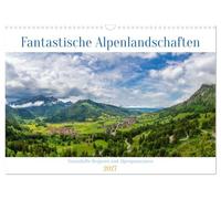 Calendar 2027 · US Version · Fantastic alpine landscapes | Small and large lakes in the Alps are a feast for the eyes of anyone who… · 17" × 12" Landscape · CALVENDO Wall Calendar