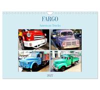 Calendar 2027 · US Version · FARGO - American Trucks | Various vintage trucks of the US brand Fargo · 12" × 8" Landscape · CALVENDO Wall Calendar