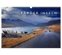 Calendar 2027 · US Version · Faroe Islands - Rough landscapes in the | Atlantic Ocean · The islands in the North Sea, where more sheep than people… · 17" × 12" Landscape · CALVENDO Wall Calendar