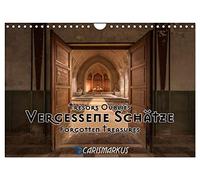 Calendar 2027 · US Version · Forgotten Treasures - Forgotten Treasures | Abandoned places from their most beautiful side · 12" × 8" Landscape · CALVENDO Wall Calendar
