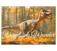 Calendar 2027 · US Version · Forgotten wonders - A year with extinct | animals · Experience the fascinating world of long-gone creatures with our… · 12" × 8" Landscape · CALVENDO Wall Calendar