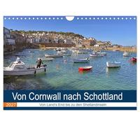 Calendar 2027 · US Version · From Cornwall to Scotland | Breathtakingly beautiful images from Great Britain · a visual journey from the… · 12" × 8" Landscape · CALVENDO Wall Calendar