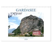 Calendar 2027 · US Version · GARDASEE From Arco all the way north southward | Arco and some places on the eastern side of the lake · 12" × 8" Landscape · CALVENDO Wall Calendar