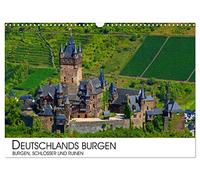 Calendar 2027 · US Version · Germany's castles - castles, palaces and ruins | A journey to the most beautiful castles, palaces and ruins in Germany (Part I · 17" × 12" Landscape · CALVENDO Wall Calendar