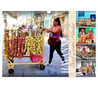 Calendar 2027 · US Version · HAVANNA - Profession onion trader | Onion merchants and their customers in Old Havana · 17" × 12" Landscape · CALVENDO Wall Calendar