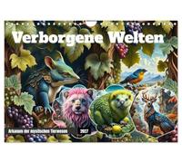 Calendar 2027 · US Version · Hidden worlds: Arcanum of Mystical Beasts | Discover a world full of fantastic creatures · 12" × 8" Landscape · CALVENDO Wall Calendar