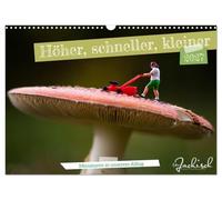 Calendar 2027 · US Version · Higher, faster, smaller - miniatures in our | everyday lives · Small figures that are otherwise only found in the model… · 17" × 12" Landscape · CALVENDO Wall Calendar
