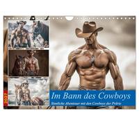 Calendar 2027 · US Version · Im Bann des Cowboys | With his trusty Stetson hat, dusty boots and a faithful horse at his side, he… · 12" × 8" Landscape · CALVENDO Wall Calendar