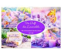 Calendar 2027 · US Version · In the scent of lavender - through life with | mindfulness · Poetic sayings with lavender moments to dream and pause for a… · 12" × 8" Landscape · CALVENDO Wall Calendar