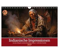 Calendar 2027 · US Version · Indian impressions | Eternal wisdom · a tribute to the life of the North American Indians · 12" × 8" Landscape · CALVENDO Wall Calendar